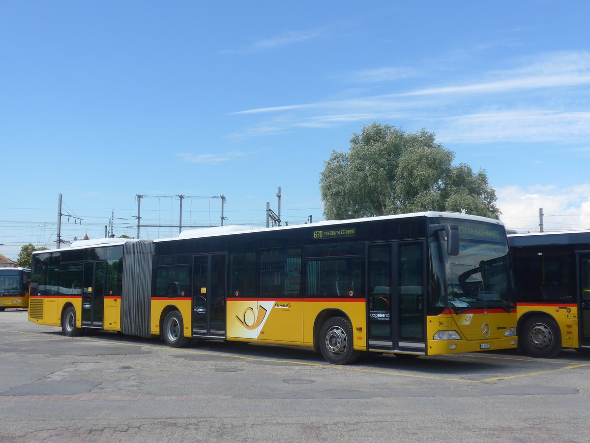 (217'821) - CarPostal Ouest - VD 359'910 - Mercedes (ex JU 7589; ex Nr. 72; ex Stucki, Porrentruy Nr. 12) am 13. Juni 2020 in Yverdon, Garage