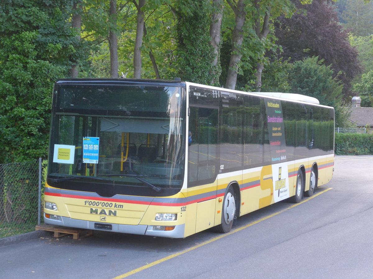 (218'177) - STI Thun - Nr. 132 - MAN am 28. Juni 2020 bei der Schifflndte Thun