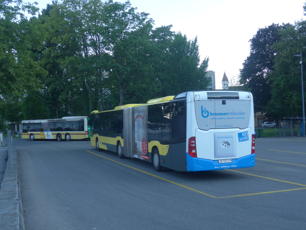 (218'784) - STI Thun - Nr. 173/BE 752'173 - Mercedes am 19. Juli 2020 bei der Schifflndtze Thun