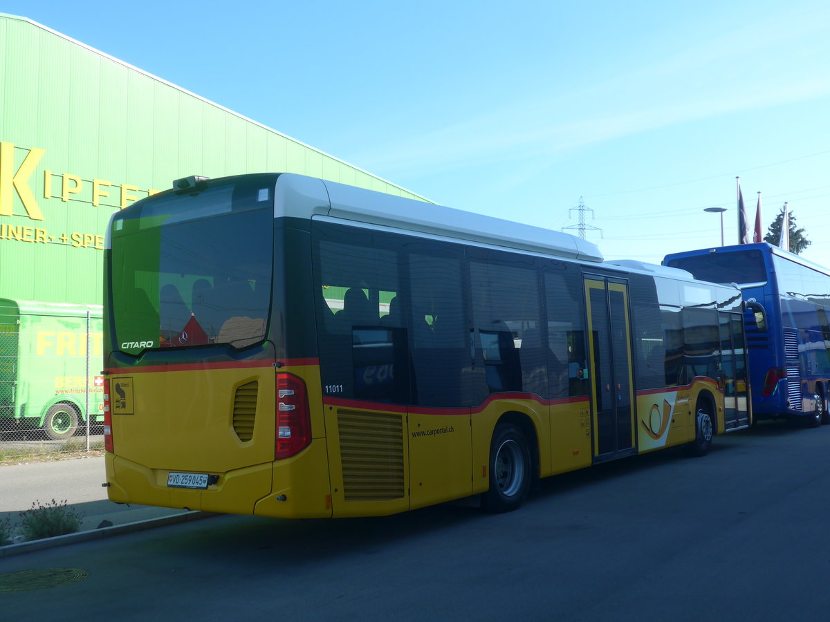 (218'794) - CarPostal Ouest - VD 259'045 - Mercedes am 19. Juli 2020 in Kerzers, Interbus