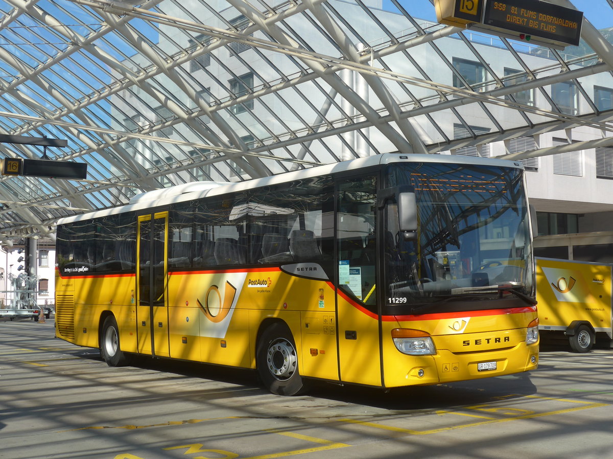 (218'874) - PostAuto Graubnden - GR 179'709 - Setra am 20. Juli 2020 in Chur, Postautostation