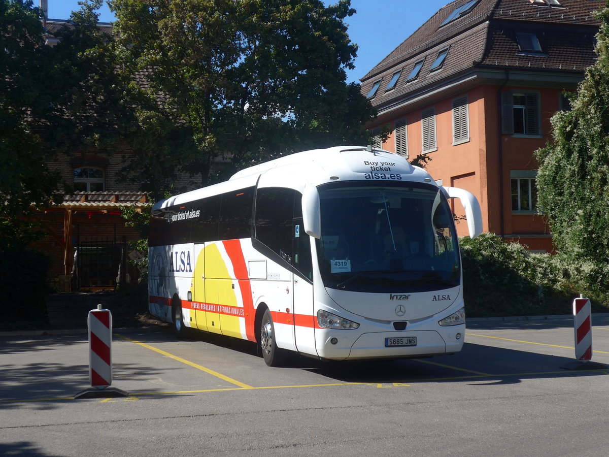 (218'942) - Aus Spanien: ALSA, Madrid - 5665 JMS - Mercedes/Irizar am 20. Juli 2020 in Zrich, Sihlquai