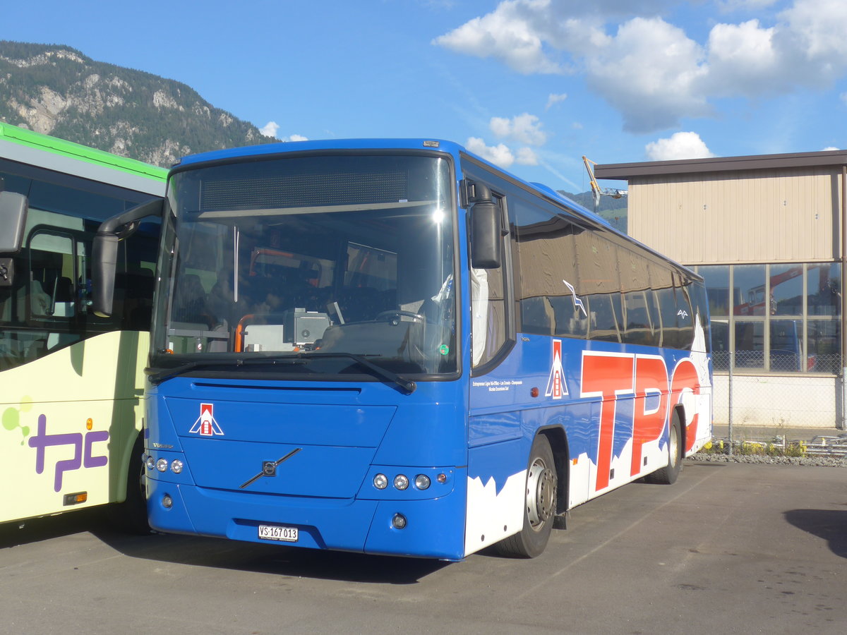 (218'957) - TPC Aigle - VS 167'013 - Volvo am 25. Juli 2020 in Collombey, Garage