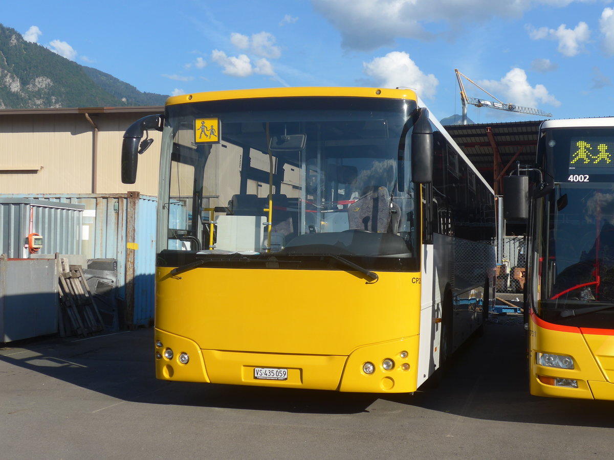 (218'961) - TPC Aigle - Nr. CP25/VS 435'059 - Temsa (ex TMR Martigny Nr. 122) am 25. Juli 2020 in Collombey, Garage