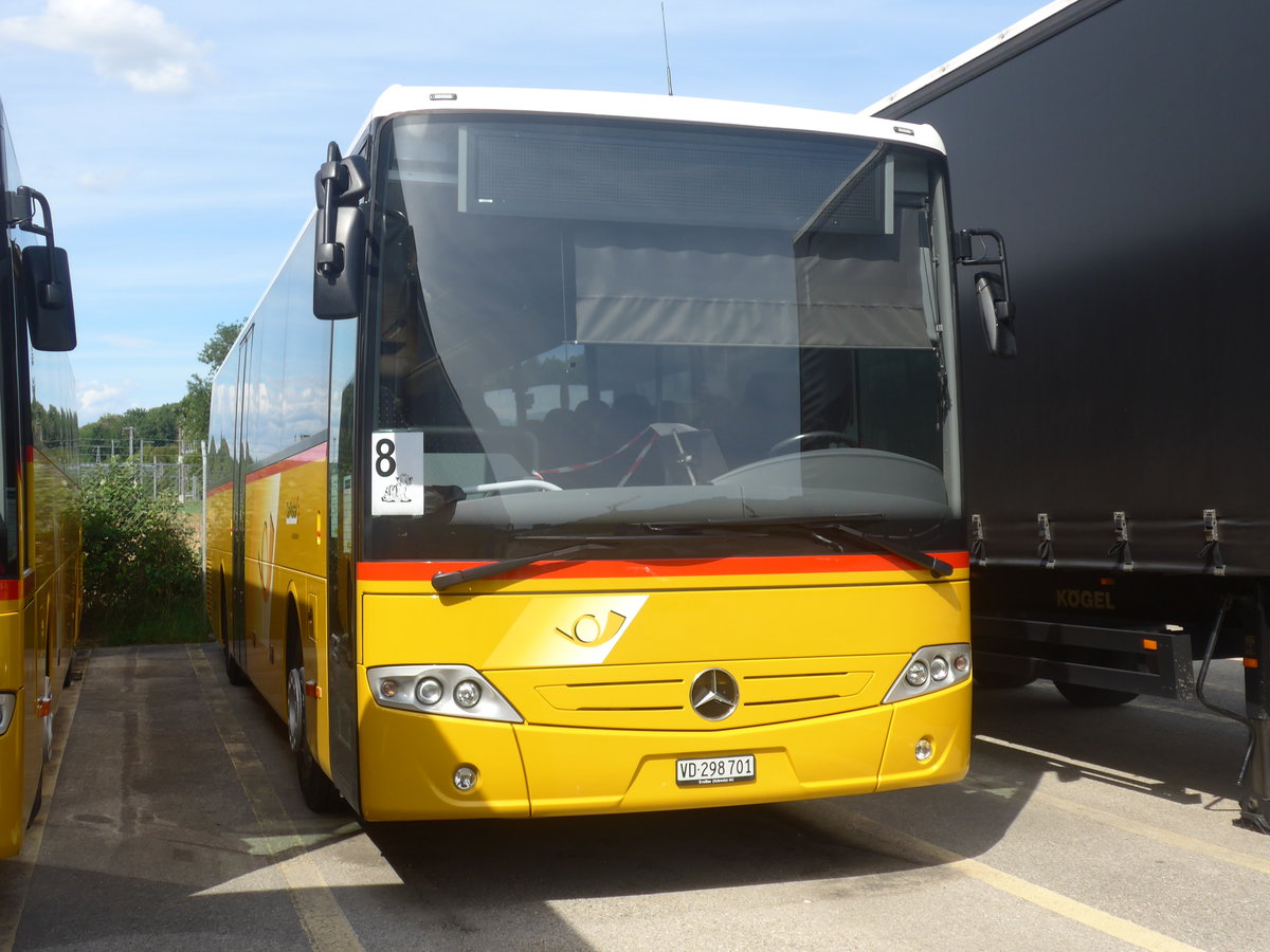 (219'074) - CarPostal Ouest - VD 298'701 - Mercedes am 25. Juli 2020 in Daillens, Planzer