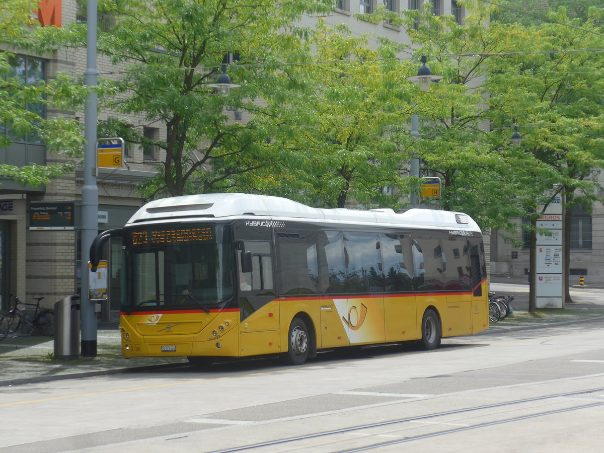 (219'125) - PostAuto Ostschweiz - TG 176'634 - Volvo am 26. Juli 2020 beim Bahnhof Frauenfeld