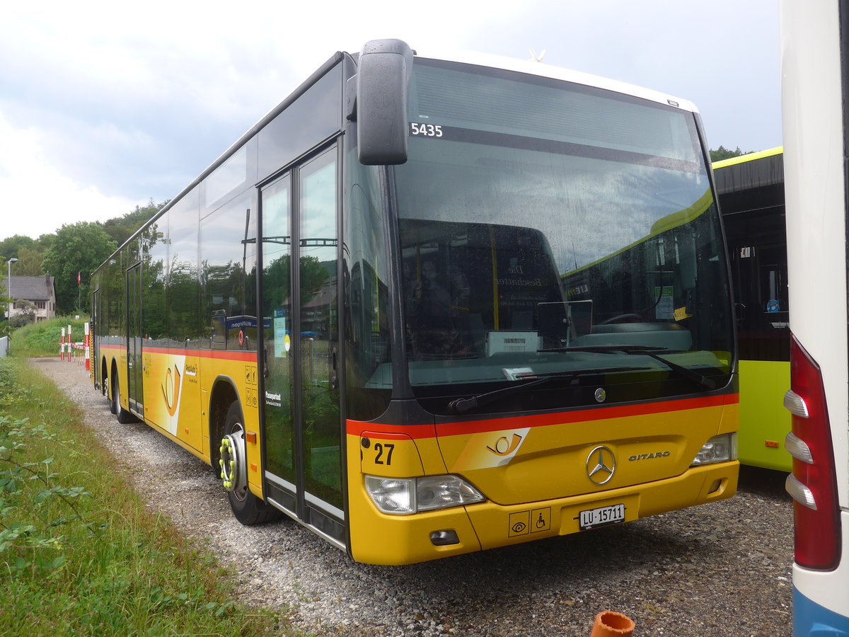 (219'151) - Bucheli, Kriens - Nr. 27/LU 15'711 - Mercedes am 26. Juli 2020 in Winterthur, EvoBus