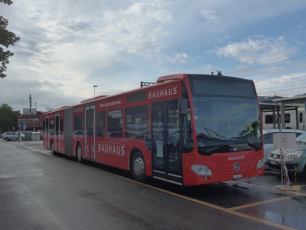 (219'843) - STI Thun - Nr. 707/BE 835'707 - Mercedes am 17. August 2020 in Thun, CarTerminal