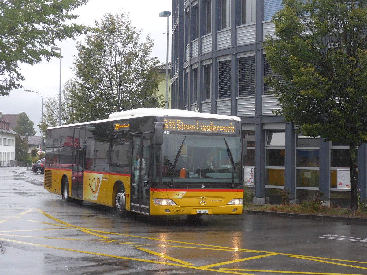 (220'199) - Thepra, Stans - Nr. 31/NW 348 - Mercedes am 29. August 2020 beim Bahnhof Stans