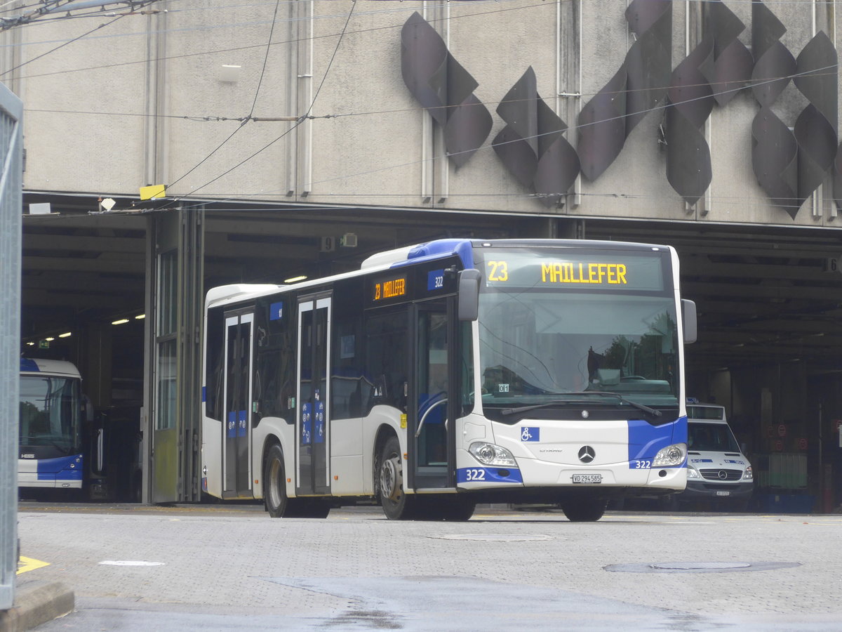 (221'027) - TL Lausanne - Nr. 294'585 - Mercedes am 23. September 2020 in Lausanne, Dpt Borde