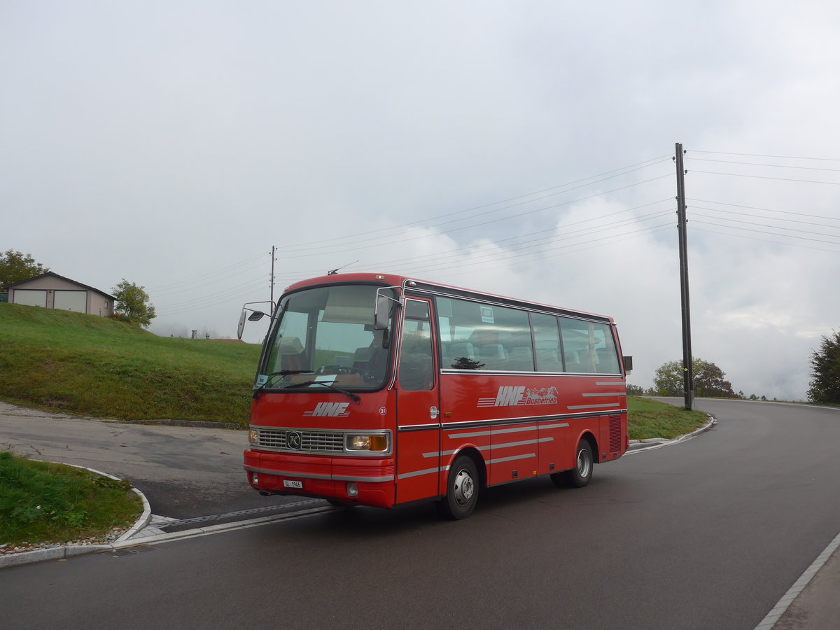 (221'810) - Biegger, Uster - Nr. 31/GL 1946 - Setra (ex AFA Adelboden Nr. 31; ex AFA Adelboden Nr. 10; ex Frhlich, Zrich) am 12. Oktober 2020 in Ghch, Rest. Berg