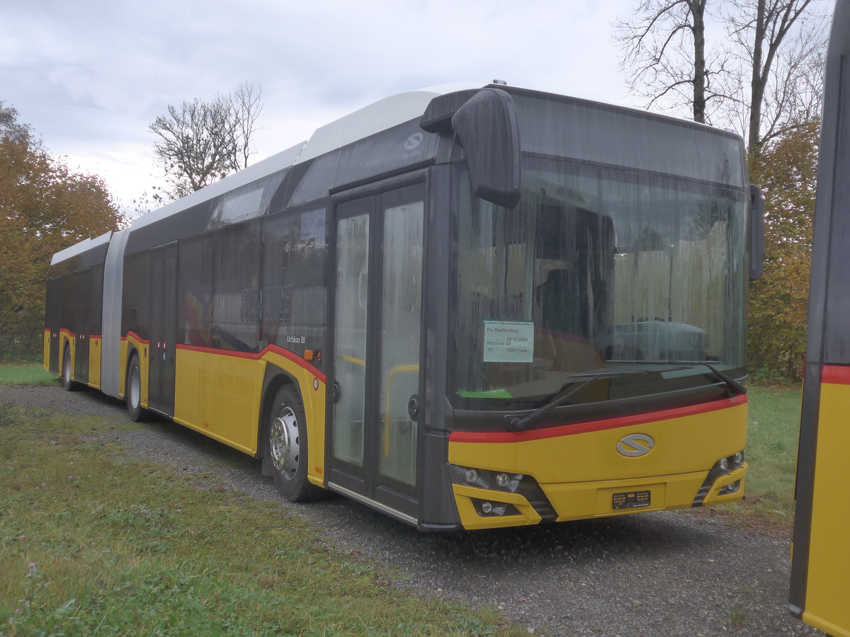 (222'745) - Steffen, Remetschwil - PID 11'519 - Solaris am 1. November 2020 in Ruswil, Garage ARAG