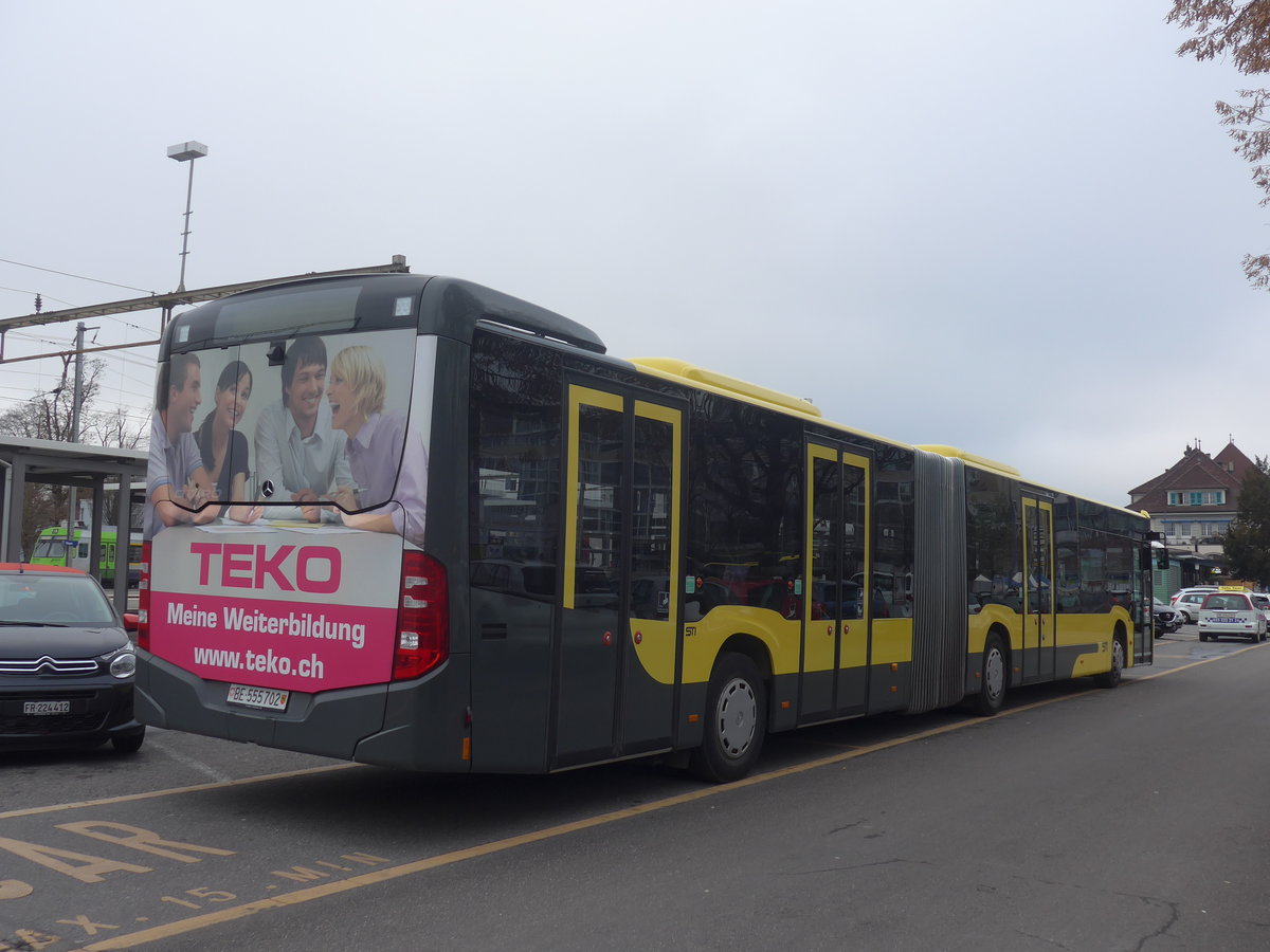 (222'984) - STI Thun - Nr. 702/BE 555'702 - Mercedes am 8. Dezember 2020 in Thun, CarTerminal