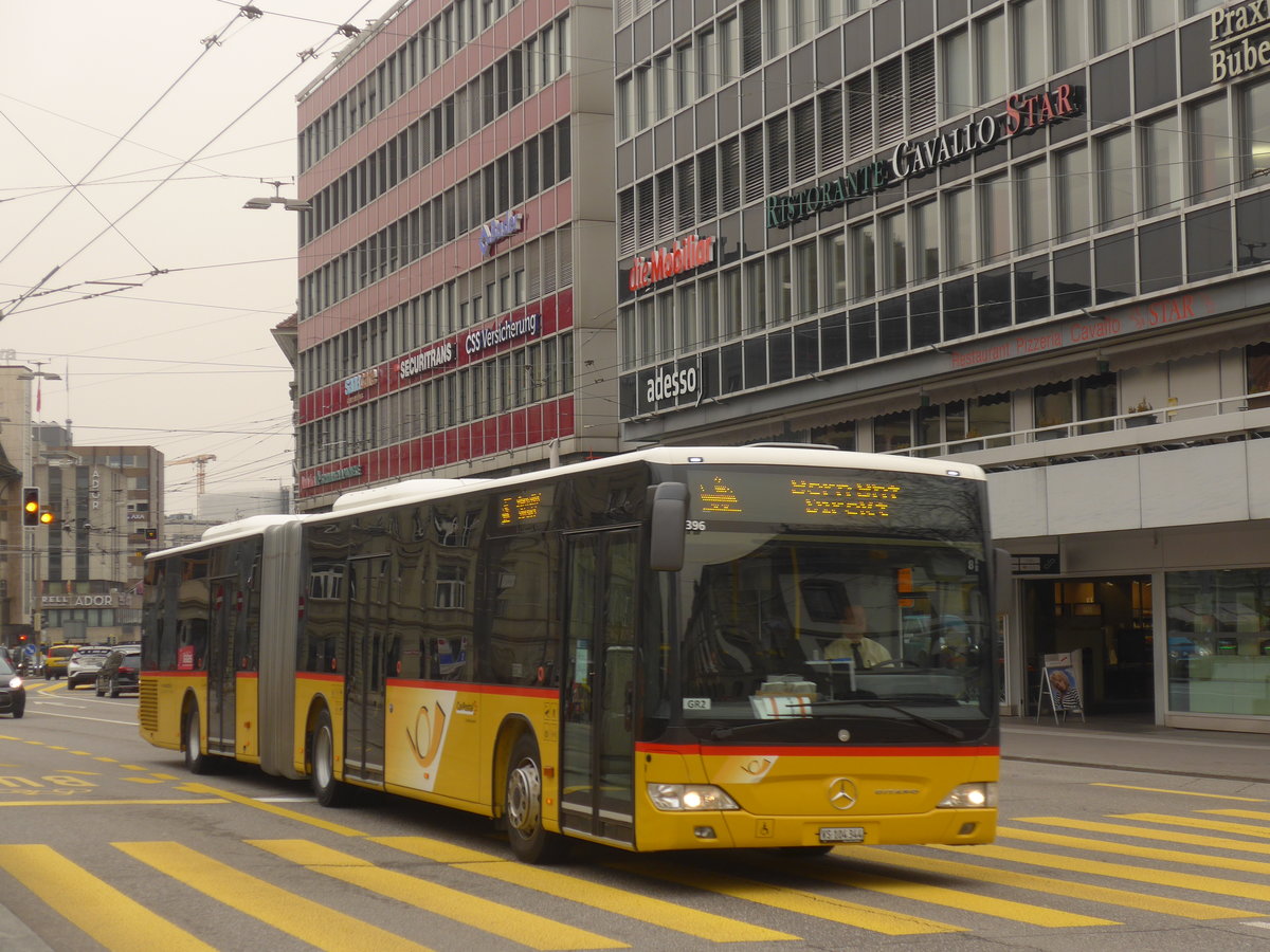 (223'417) - Buchard, Leytron - VS 104'344 - Mercedes am 6. Februar 2021 beim Bahnhof Bern