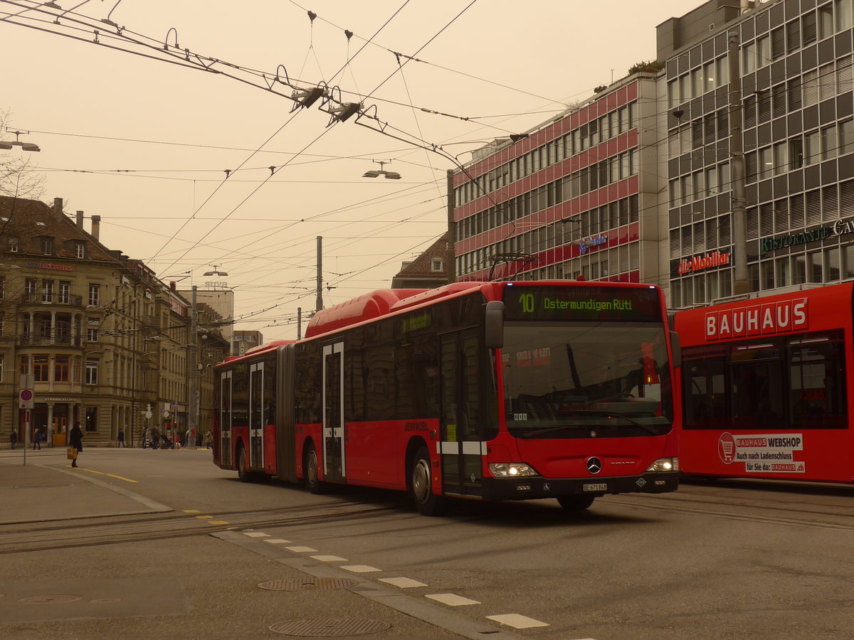 (223'431) - Bernmobil, Bern - Nr. 848/BE 671'848 - Mercedes am 6. Februar 2021 beim Bahnhof Bern