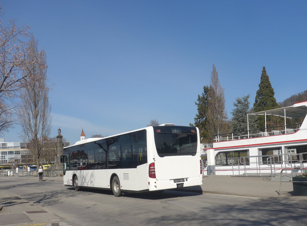 (224'053) - Intertours, Domdidier - Mercedes (ex Steiner, Ortschwaben Nr. 12) am 10. Mrz 2021 bei der Schifflndte Thun