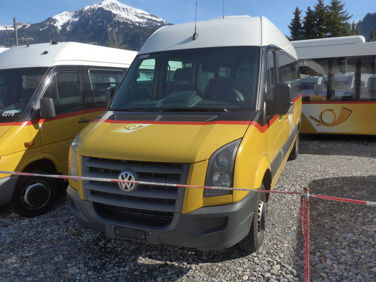 (224'491) - PostAuto Wallis - (VS 502'331) - VW/Hess (ex CarPostal Ouest; ex PostAuto Wallis VS 241'985) am 28. Mrz 2021 in Landquart, Garage Bardill