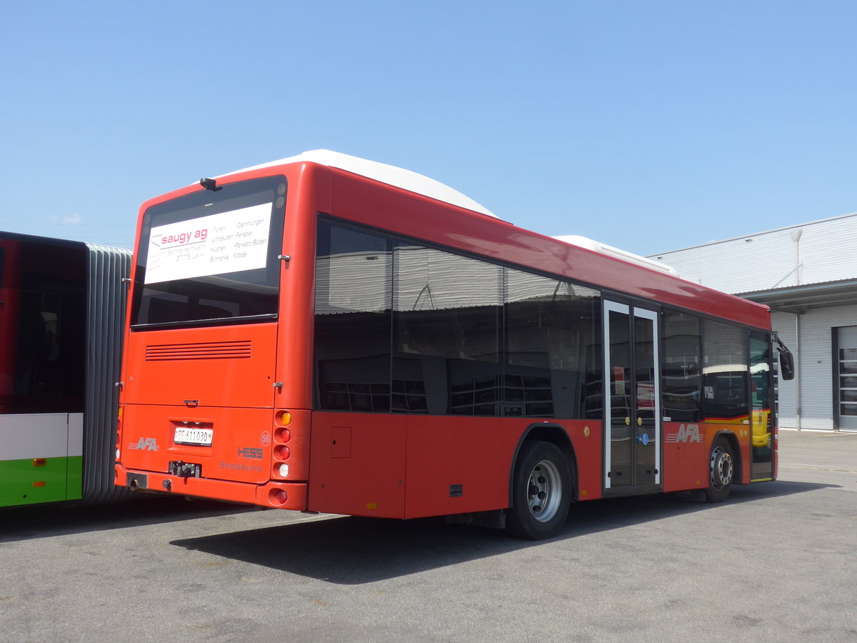 (224'740) - AFA Adelboden - Nr. 56/BE 611'030 - Scania/Hess am 2. April 2021 in Kerzers, Interbus