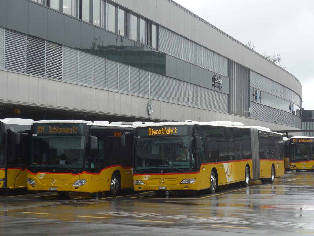 (225'736) - PostAuto Bern - Nr. 5550/BE 734'632 - Mercedes (ex Nr. 632) am 5. Juni 2021 in Bern, Postautostation