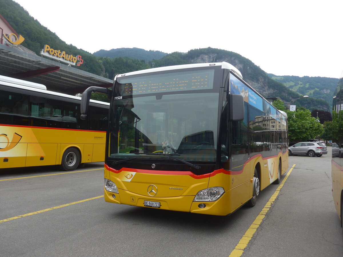 (226'118) - Flck, Brienz - Nr. 23/BE 868'723 - Mercedes am 3. Juli 2021 in Meiringen, Postautostation