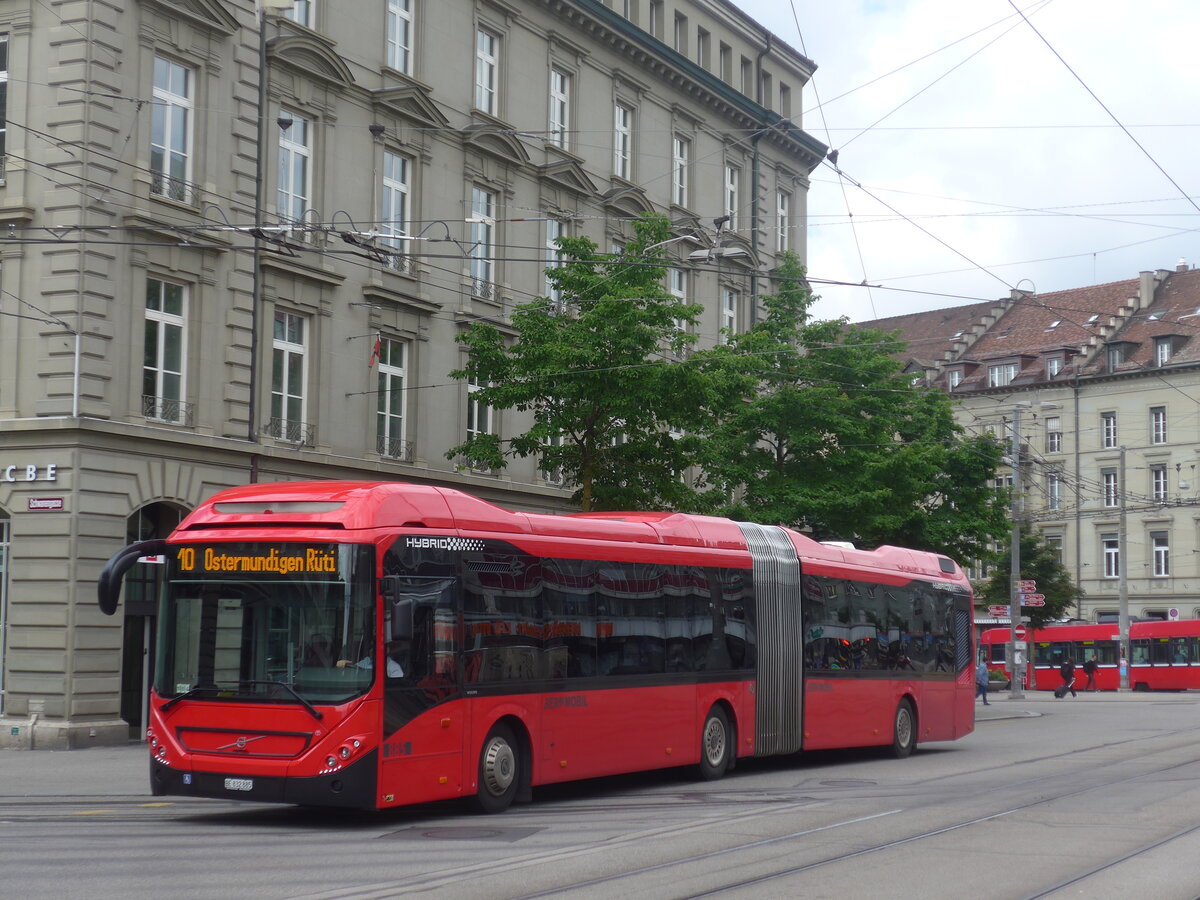 (226'338) - Bernmobil, Bern - Nr. 885/BE 832'885 - Volvo am 11. Juli 2021 beim Bahnhof Bern