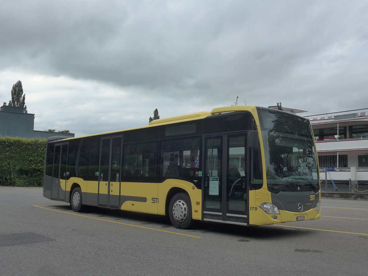 (226'494) - STI Thun - Nr. 179/BE 752'179 - Mercedes am 17. Juli 2021 bei der Schifflndte Thun