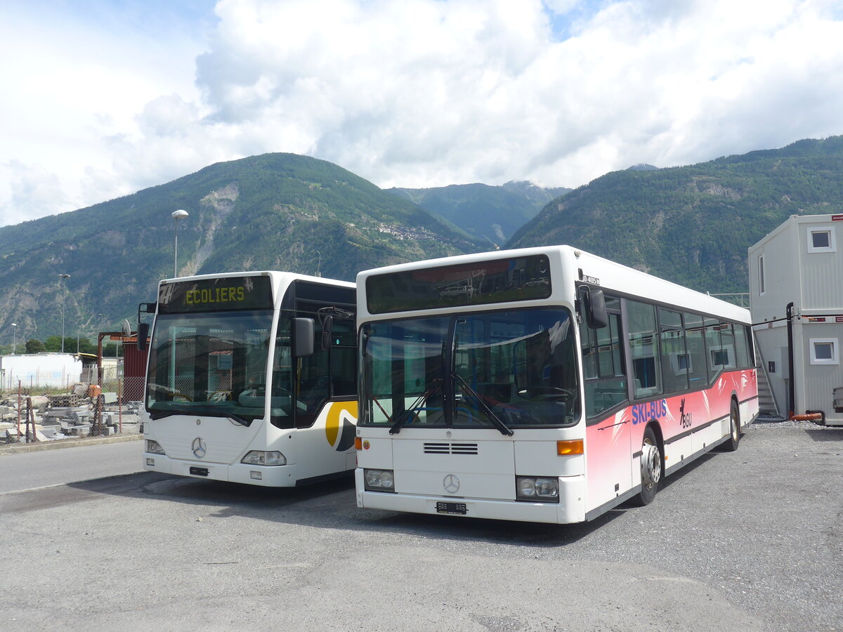 (226'540) - Buchard, Leytron - Nr. 97 - Mercedes (ex BGU Grenchen Nr. 5) am 17. Juli 2021 in Leytron, Garage