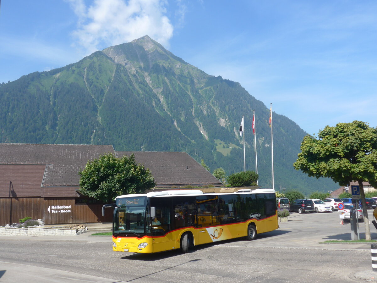 (226'634) - PostAuto Bern - BE 827'645 - Mercedes am 21. Juli 2021 in Aeschi, Post