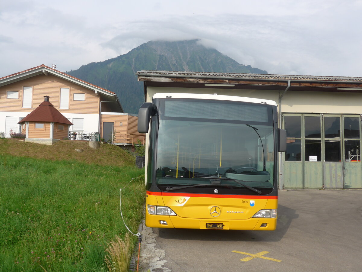 (226'689) - PostAuto Bern - (BE 653'386) - Mercedes am 24. Juli 2021 in Aeschi, Garage