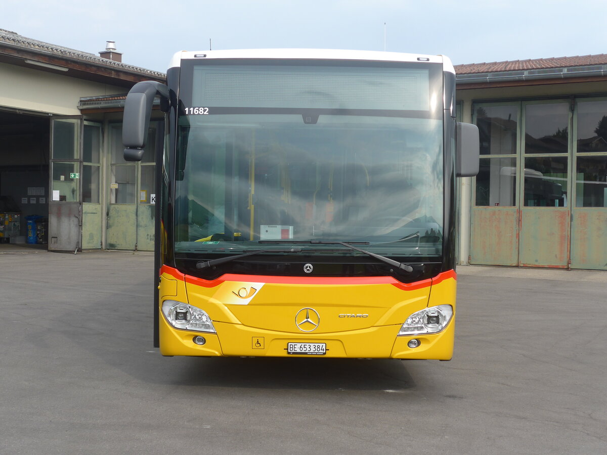 (226'699) - PostAuto Bern - BE 653'384 - Mercedes am 24. Juli 2021 in Aeschi, Garage