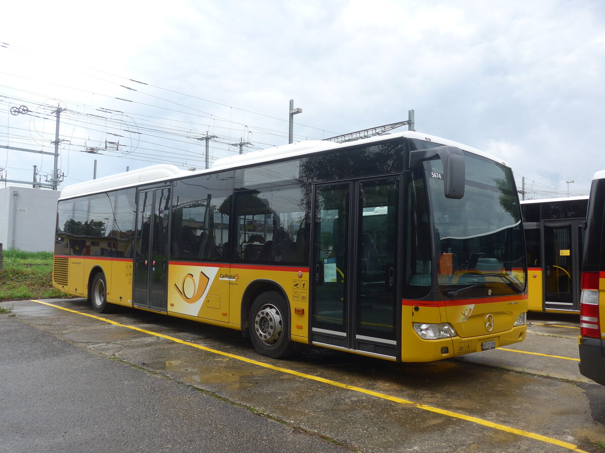 (226'893) - CarPostal Ouest - VD 510'289 - Mercedes am 1. August 2021 in Yverdon, Garage