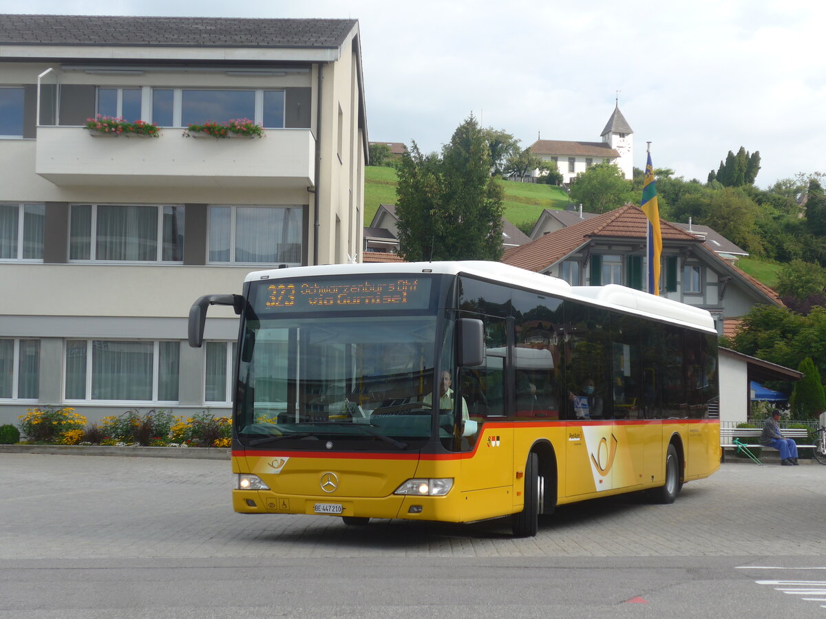 (227'008) - Engeloch, Riggisberg - Nr. 10/BE 447'210 - Mercedes am 7. August 2021 in Riggisberg, Post