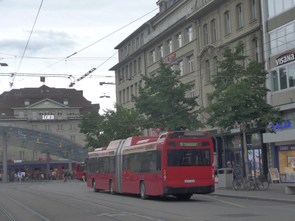 (227'075) - Bernmobil, Bern - Nr. 808/BE 612'808 - Volvo am 7. August 2021 beim Bahnhof Bern