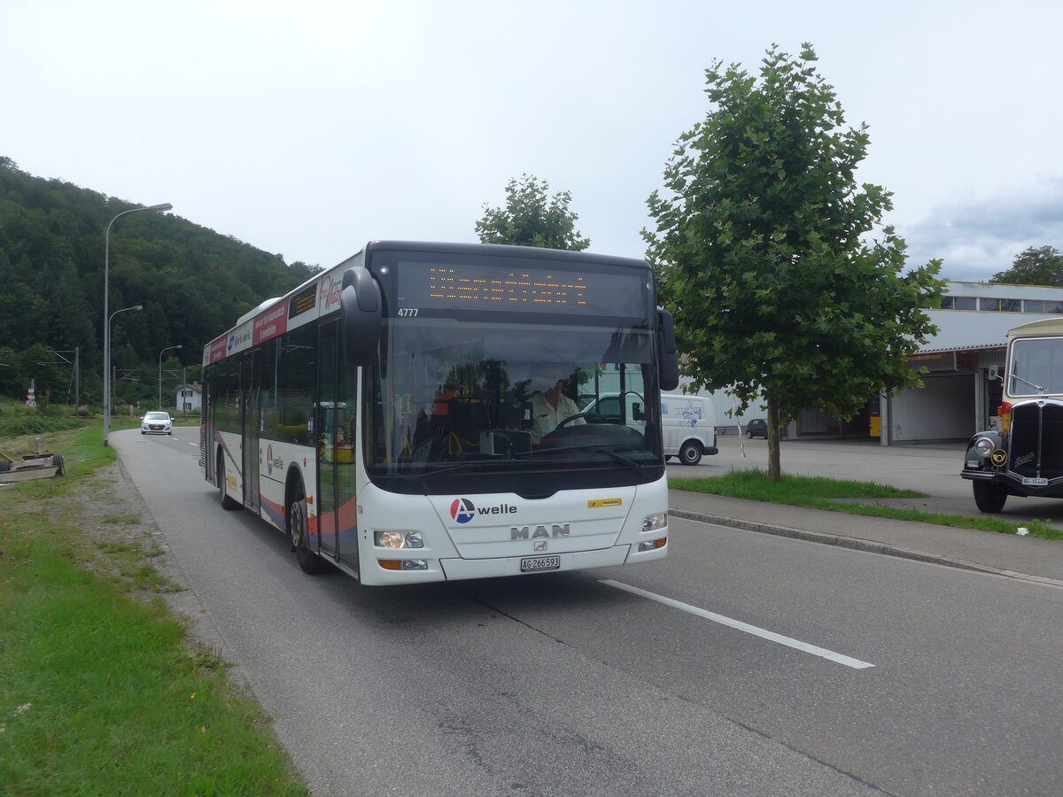 (227'171) - Voegtlin-Meyer, Brugg - Nr. 114/AG 266'593 - MAN am 9. August 2021 in Brugg, Garage