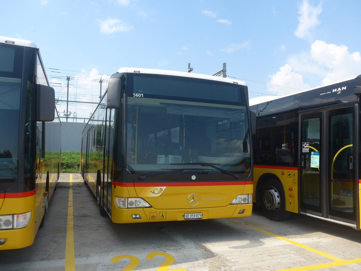 (227'299) - CarPostal Ouest - VD 359'879 - Mercedes (ex JU 31'178; ex Nr. 32) am 15. August 2021 in Yverdon, Garage