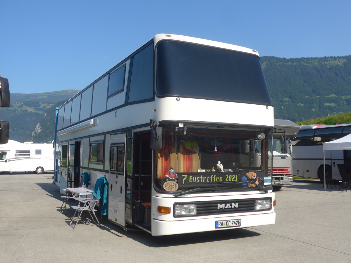 (227'395) - Aus Deutschland: Dreher, Gaggenau - RA-CE 747H - MAN/Gbel am 21. August 2021 in Interlaken, Flugplatz