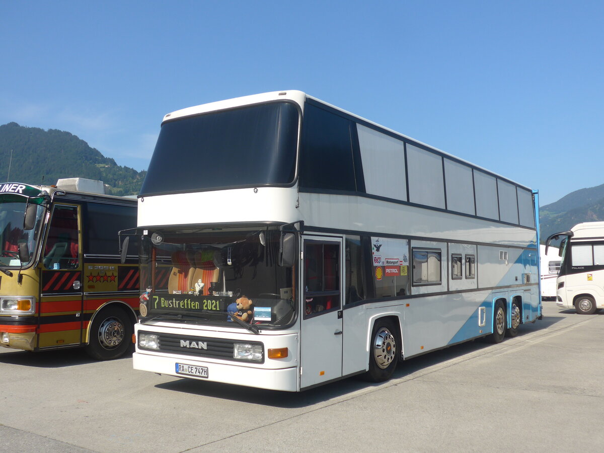 (227'396) - Aus Deutschland: Dreher, Gaggenau - RA-CE 747H - MAN/Gbel am 21. August 2021 in Interlaken, Flugplatz