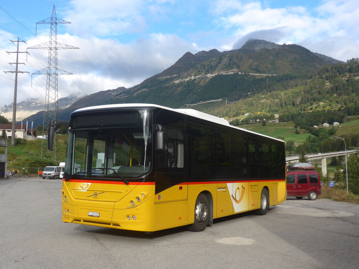 (227'909) - Marchetti, Airolo - TI 191'022 - Volvo am 11. September 2021 in Airolo, Bivio per Nante