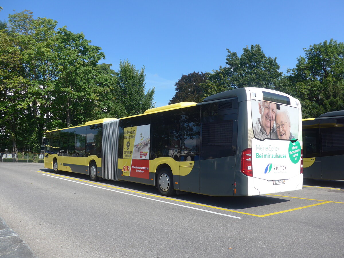 (227'987) - STI Thun - Nr. 703/BE 754'703 - Mercedes am 12. September 2021 bei der Schifflndte Thun