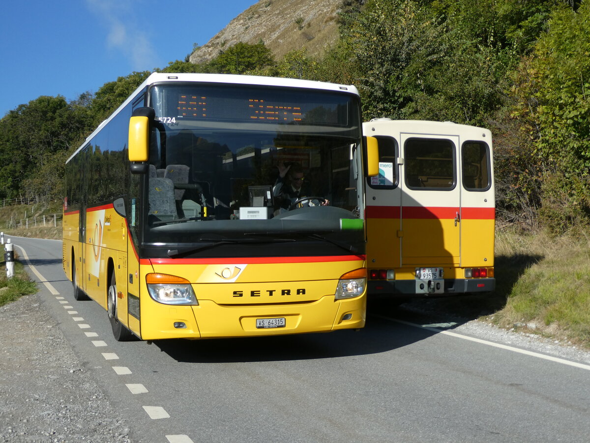 (228'750) - TSAR, Sierre - VS 64'315 - Setra am 10. Oktober 2021 bei Vercorin