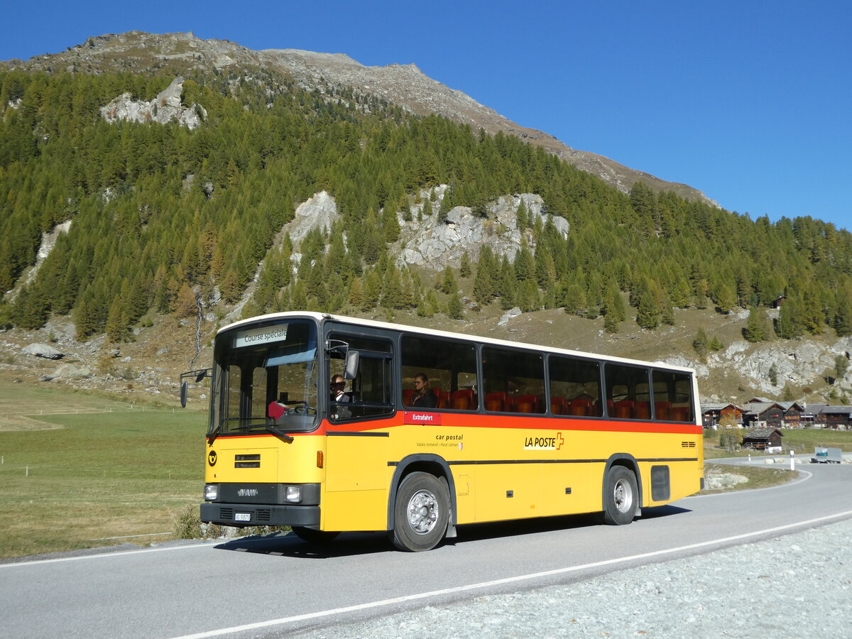 (228'755) - Oser, Brchen - VS 93'575 - NAW/Lauber (ex Epiney, Ayer) am 10. Oktober 2021 bei Arolla