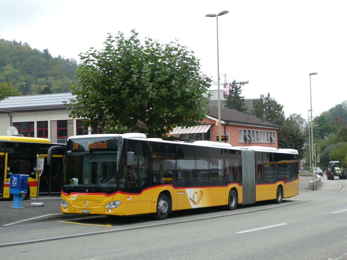 (228'964) - PostAuto Nordschweiz - SO 189'004 - Mercedes am 12. Oktober 2021 in Waldenburg, Station