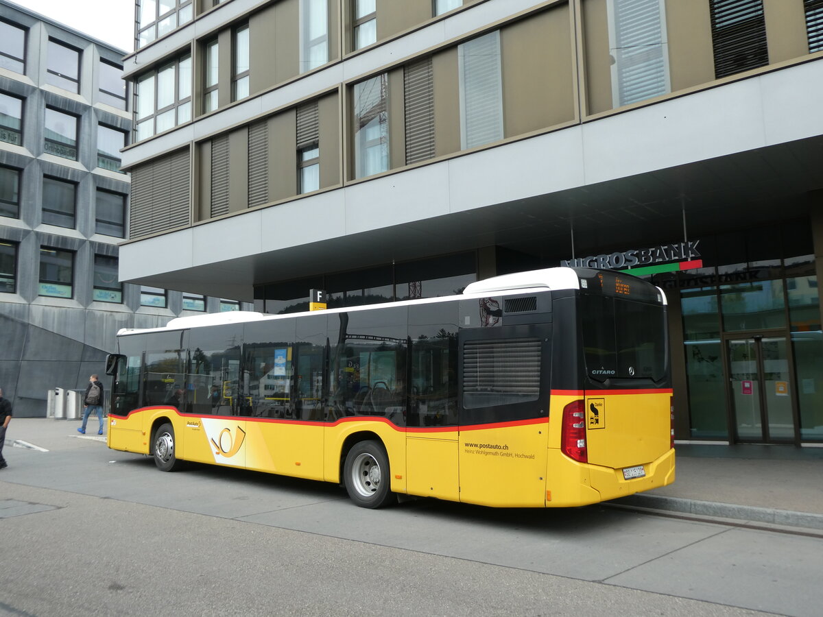 (228'994) - Wohlgemuth, Hochwald - SO 115'120 - Mercedes am 12. Oktober 2021 beim Bahnhof Liestal