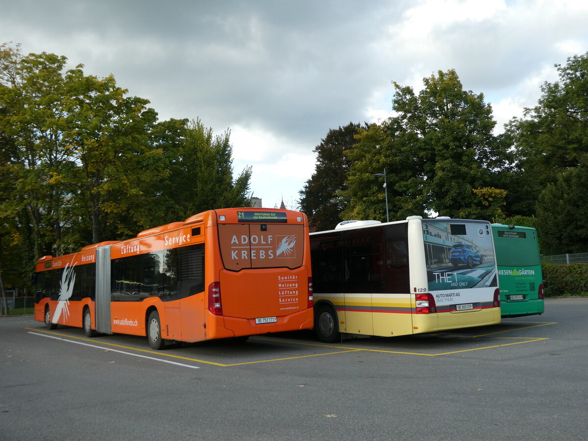 (229'120) - STI Thun - Nr. 171/BE 752'171 - Mercedes am 13. Oktober 2021 bei der Schifflndte Thun