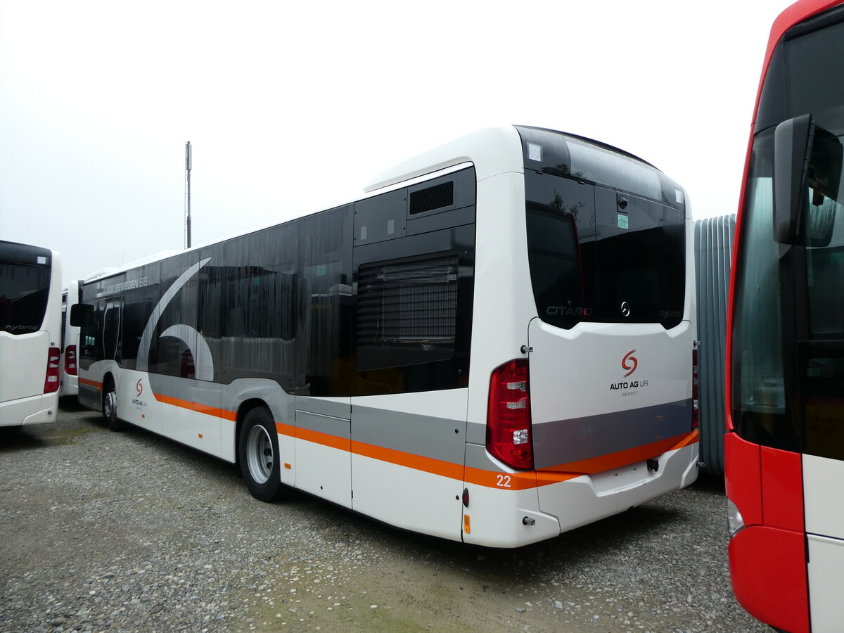 (229'284) - AAGU Altdorf - Nr. 22 - Mercedes am 16. Oktober 2021 in Winterthur, EvoBus