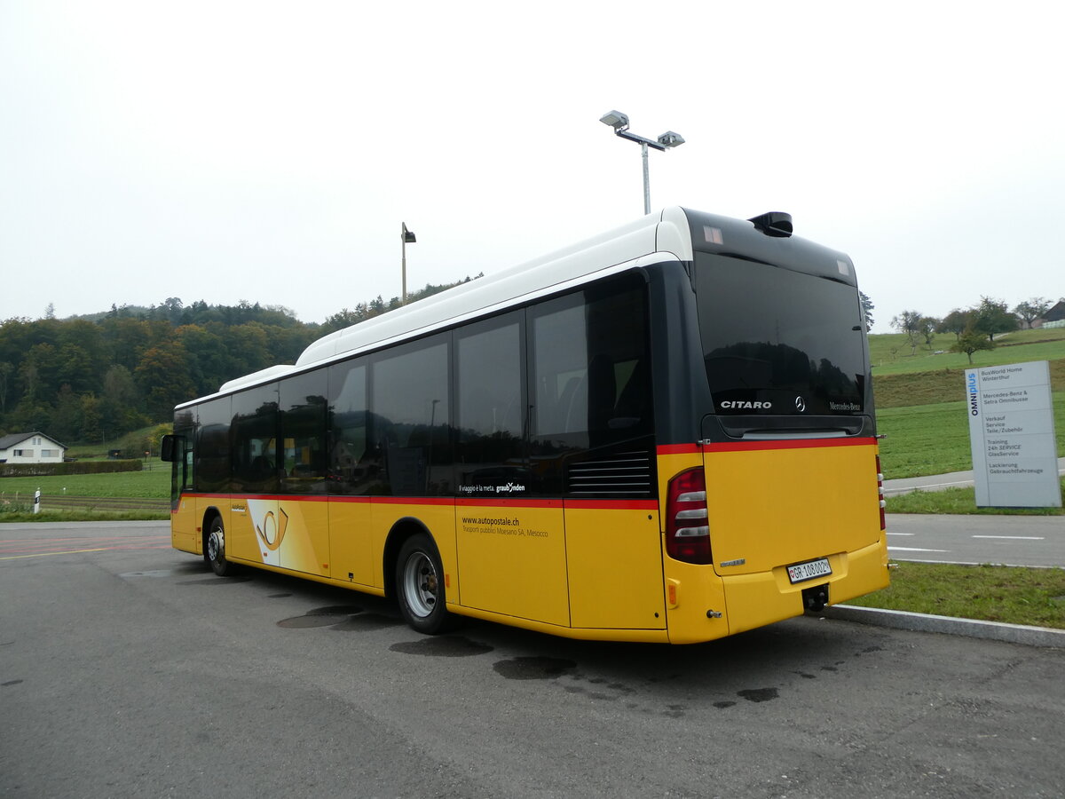 (229'317) - TpM, Mesocco - Nr. 2/GR 108'002 - Mercedes am 16. Oktober 2021 in Winterthur, EvoBus