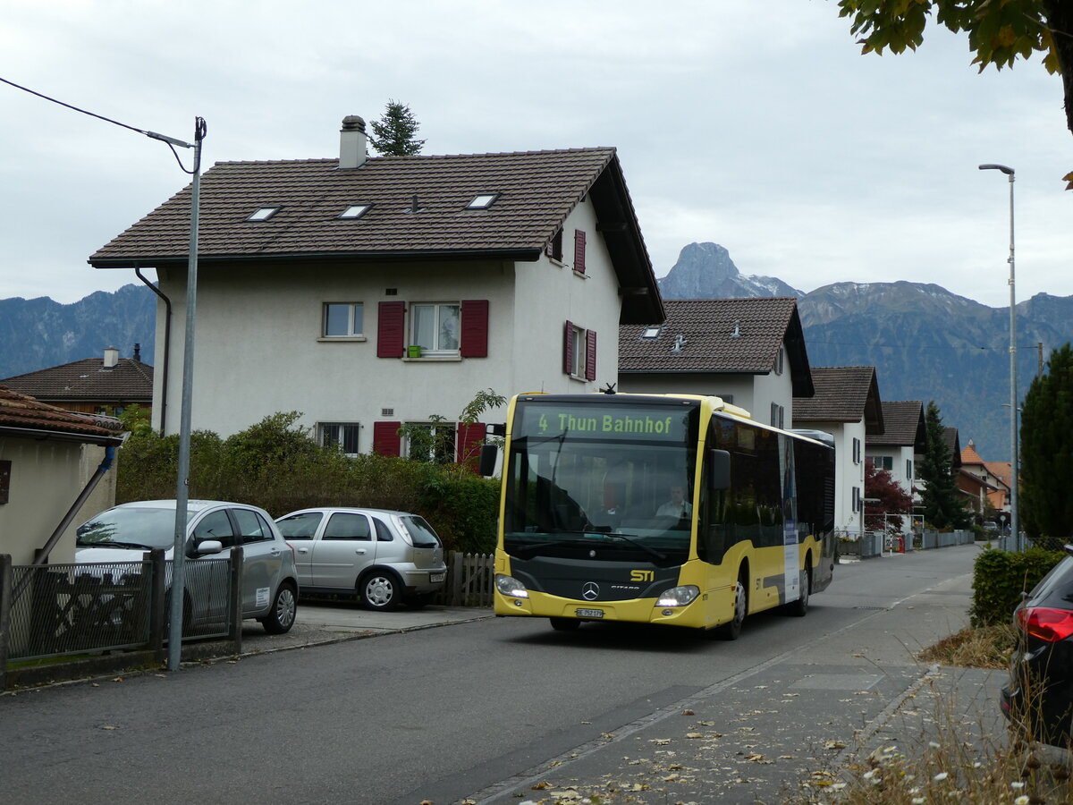 (229'436) - STI Thun - Nr. 179/BE 752'179 - >Mercedes am 19. Oktober 2021 in Thun-Lerchenfeld, Langestrasse