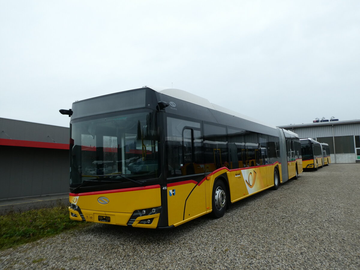 (229'911) - Stutz, Jonen - Nr. 415 - Solaris am 30. Oktober 2021 in Ruswil, Garage ARAG