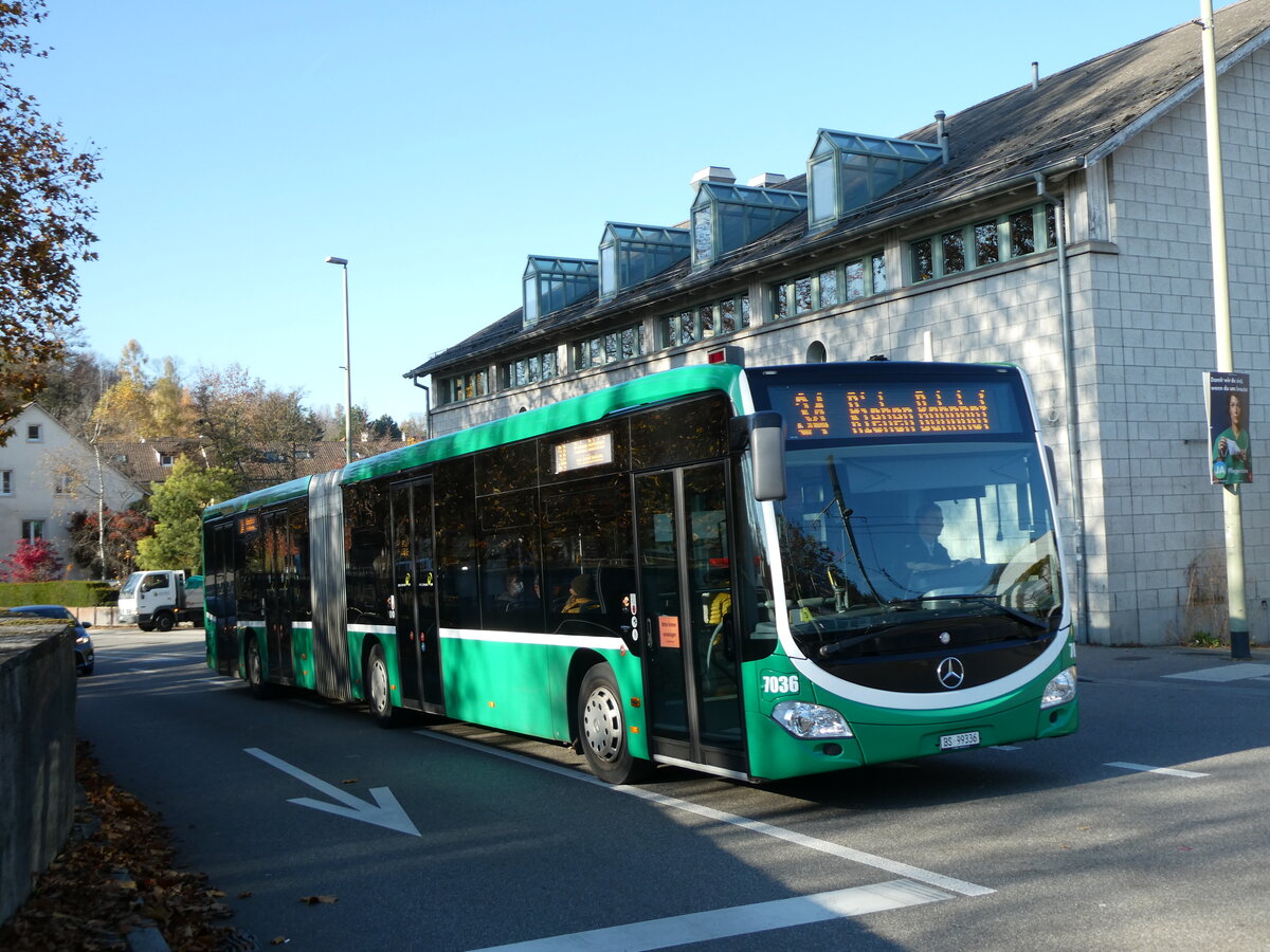 (230'257) - BVB Basel - Nr. 7036/BS 99'336 - Mercedes am 9. November 2021 in Bottmingen, Schloss