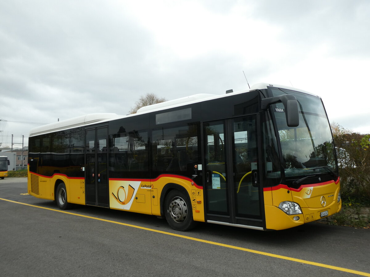 (230'672) - CarPostal Ouest - VD 464'947 - Mercedes am 13. November 2021 in Yverdon, Garage